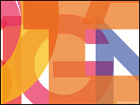 Wallpaper based on the exhibition-poster