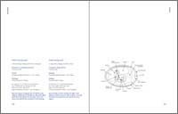 an almost empty page with a little text and a line drawing