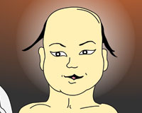 A little kid with aura